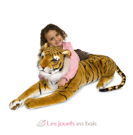 Tigre de peluche gigante de 1 metro MD12103 Melissa & Doug 2