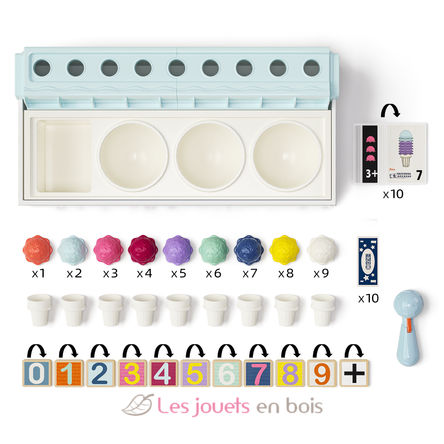 Caja de aprendizaje del heladero TB-121090 Topbright 2