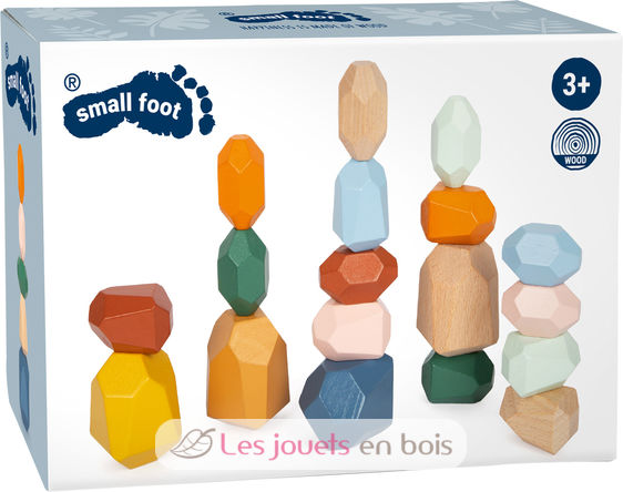 Piedras para apilar de madera Safari LE12226 Small foot company 2