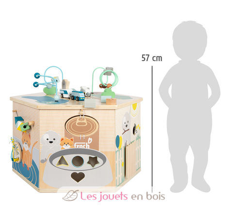 Cubo de motricidad Mascotas XXL LE12231 Small foot company 3