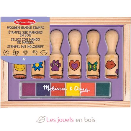 Almohadillas para sellos 1ª edad M&D12407-3943 Melissa & Doug 1