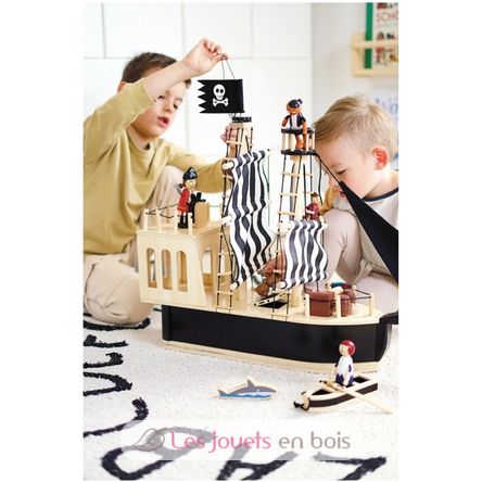 Muñecos flexibles de piratas LE12412 Small Foot company 7