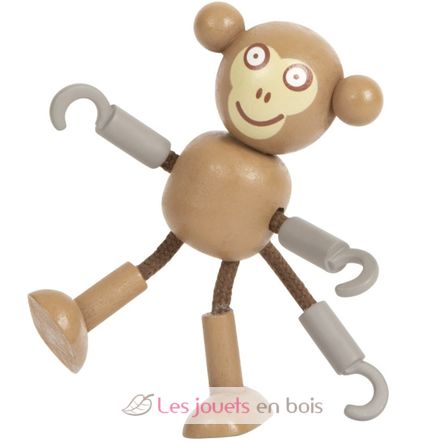 Muñecos flexibles de piratas LE12412 Small Foot company 3