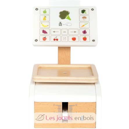 Báscula de madera Fresh LE12418 Small foot company 3