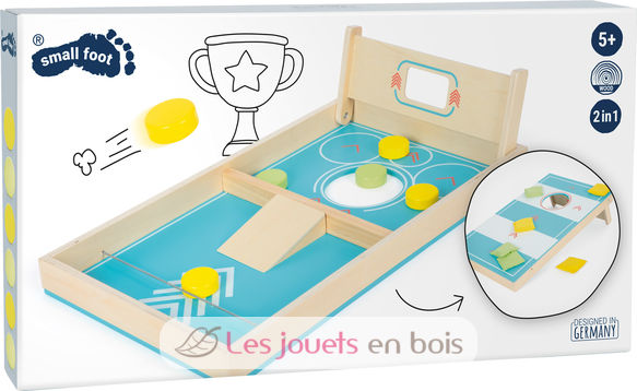 Juego de Cornhole y de Sling Puck LE12481 Small foot company 10