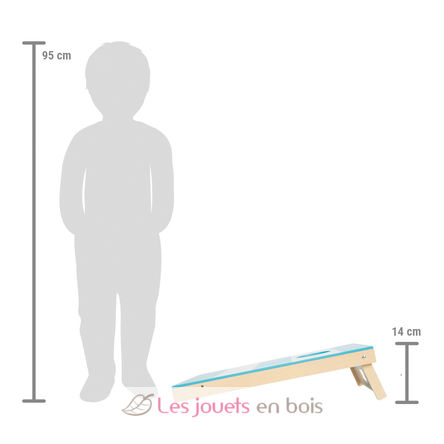 Juego de Cornhole y de Sling Puck LE12481 Small foot company 8