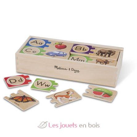 Rompecabezas del alfabeto inglés MD-12541 Melissa & Doug 10