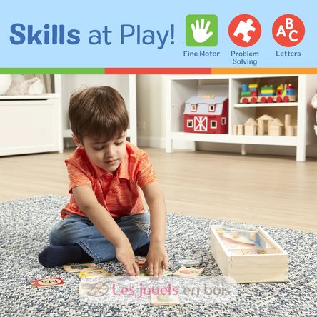 Rompecabezas del alfabeto inglés MD-12541 Melissa & Doug 9