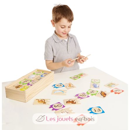 Rompecabezas del alfabeto inglés MD-12541 Melissa & Doug 6
