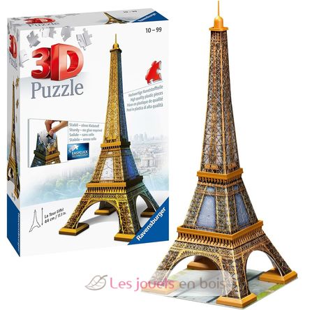 Puzzle 3D Torre Eiffel 216 piezas RAV12556 Ravensburger 1