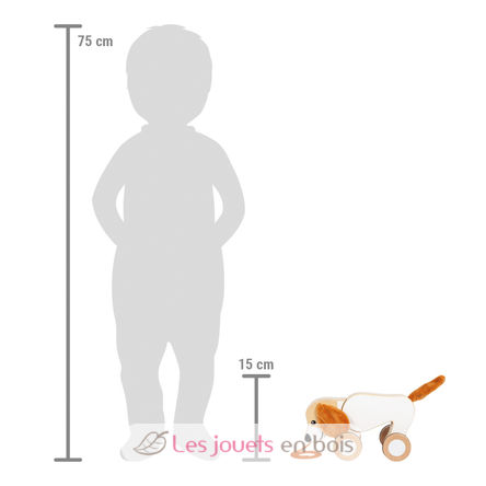 Perro con orejas crepitantes de arrastre LE12562 Small foot company 4