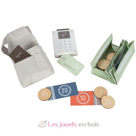 Set de pizzería de madera LE12696 Small Foot company 9