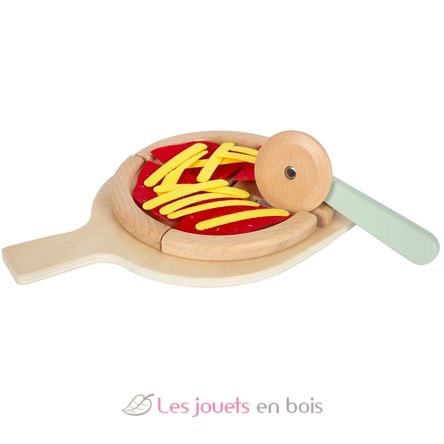 Set de pizzería de madera LE12696 Small Foot company 4