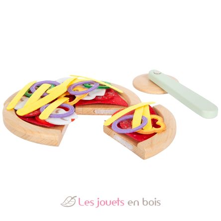 Set de pizzería de madera LE12696 Small Foot company 8