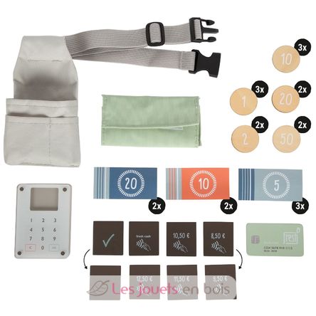 Set de pizzería de madera LE12696 Small Foot company 6