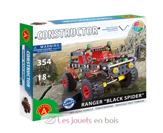 Constructor Ranger Araña Negra AT-1270 Alexander Toys 1