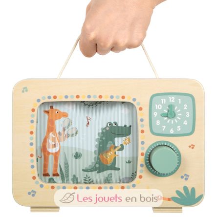 Caja de música televisión Safari LE12735 Small Foot company 4