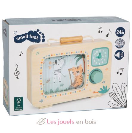 Caja de música televisión Safari LE12735 Small Foot company 6
