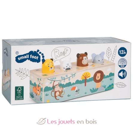Juego de presionar con sonidos de animales Safari LE12757 Small Foot company 6