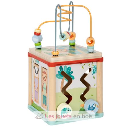 Cubo de motricidad Jungle Friends LE12765 Small Foot company 2