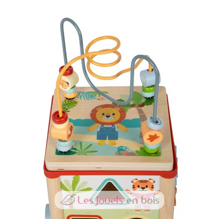 Cubo de motricidad Jungle Friends LE12765 Small Foot company 5