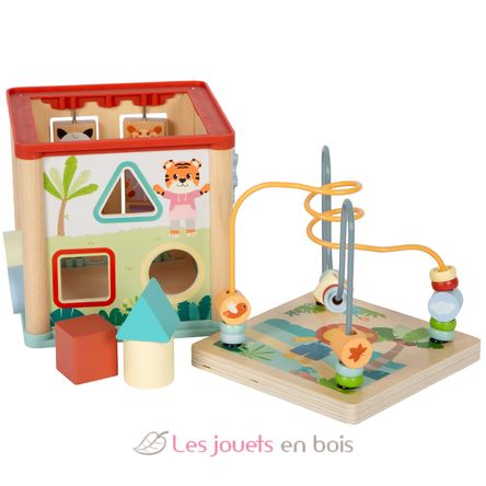Cubo de motricidad Jungle Friends LE12765 Small Foot company 6