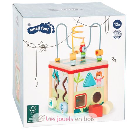 Cubo de motricidad Jungle Friends LE12765 Small Foot company 9