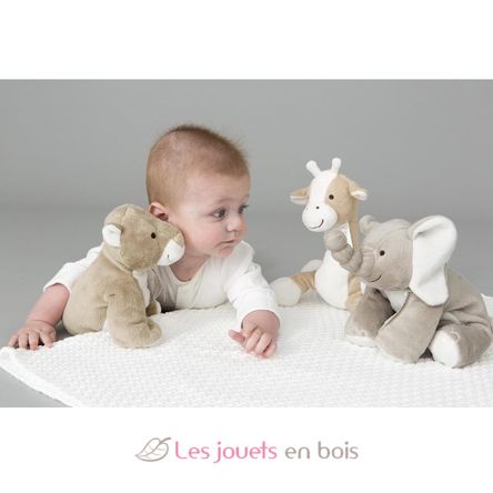 Peluche león Loulou 21 cm beige HH-131090 Happy Horse 2