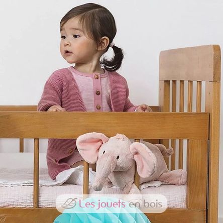 Peluche elefante Elliot 30cm rosa vieja HH-132240 Happy Horse 2