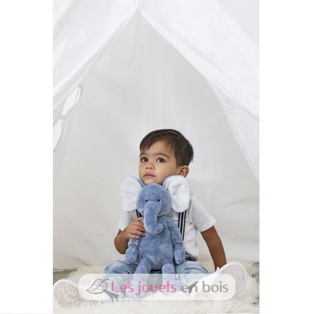 Peluche elefante azul Emoji 40 cm HH-132300 Happy Horse 2