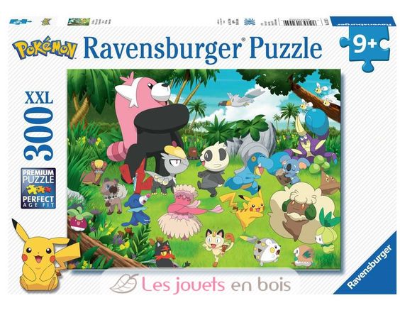 Puzzle Pokémon Salvaje 300 piezas XXL RAV132454 Ravensburger 1