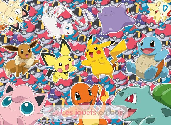 Puzzle Pokemon Battle 100p XXL RAV-13338 Ravensburger 3