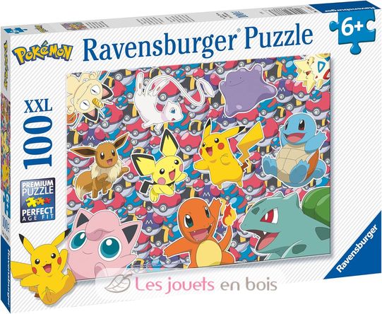 Puzzle Pokemon Battle 100p XXL RAV-13338 Ravensburger 2