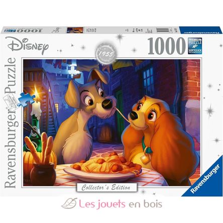 Puzzle La dama y el vagabundo 1000 piezas RAV13972 Ravensburger 2
