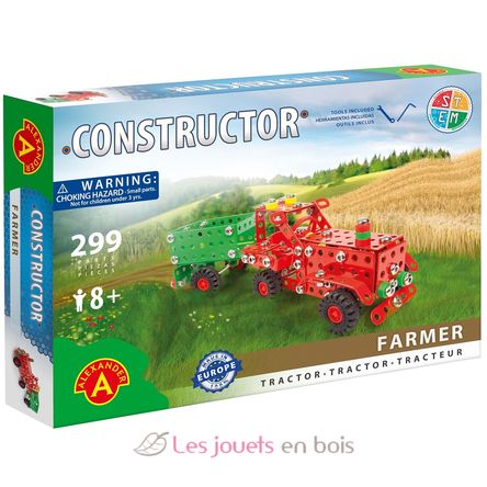 Constructor Agricultor - Tractor AT-1497 Alexander Toys 2