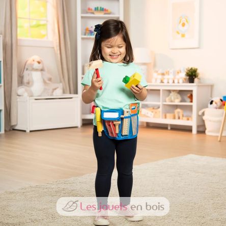 Cinturón de herramientas de bricolaje MD-15174 Melissa & Doug 8