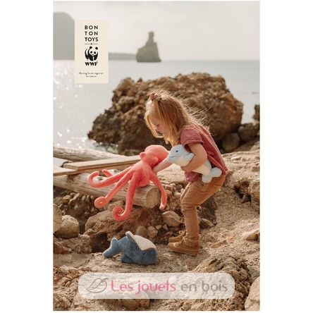 Eco Peluche Pulpo de 50 cm WWF-15176041 WWF 7