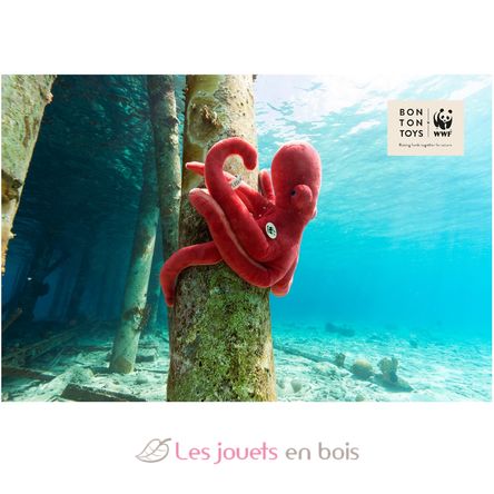 Eco Peluche Pulpo de 50 cm WWF-15176041 WWF 5