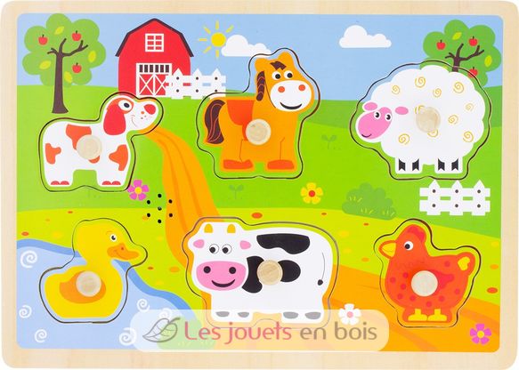 Puzzle sonoro granja musical UL1526 Ulysse 2