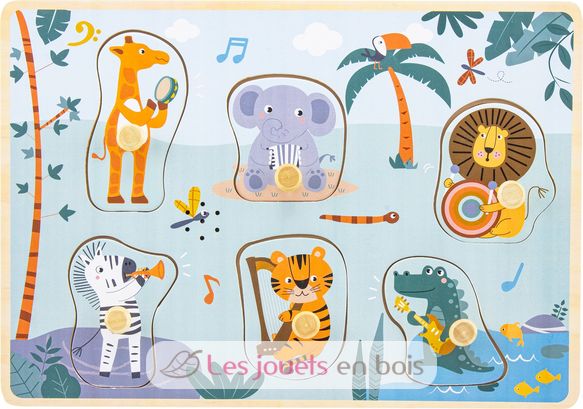 Puzzle sonoro Jungla musical UL1552 Ulysse 2