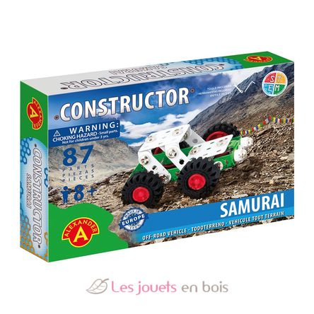 Constructor Samurai - Vehículo todoterreno AT-1606 Alexander Toys 2