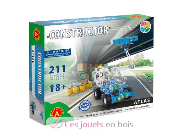 Constructor Atlas - Plataforma aérea AT-1644 Alexander Toys 1