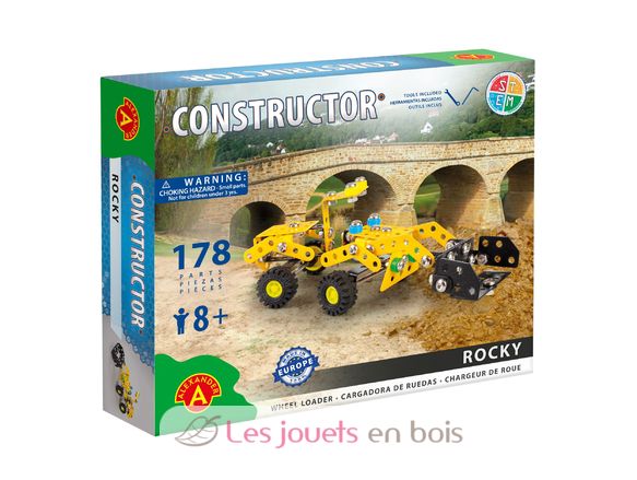 Constructor Rocky - Cargador de ruedas AT-1647 Alexander Toys 1