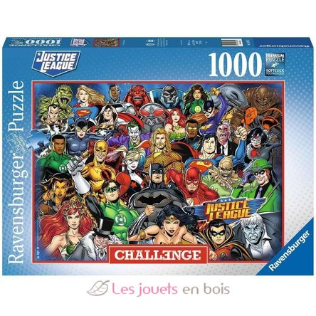 DC Comics Challenge Puzzle 1000 piezas RAV-16884 Ravensburger 1