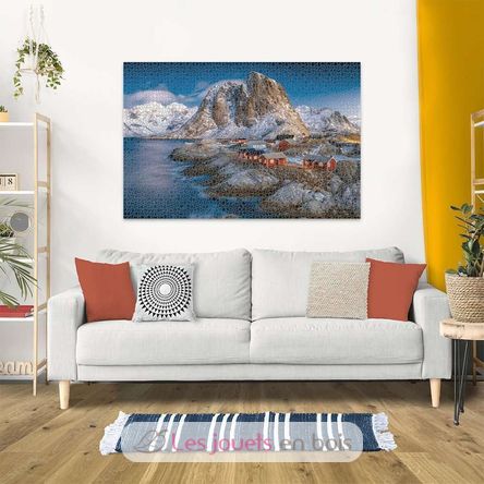 Puzzle Hamnoy Islas Lofoten 3000 piezas RAV17081 Ravensburger 6