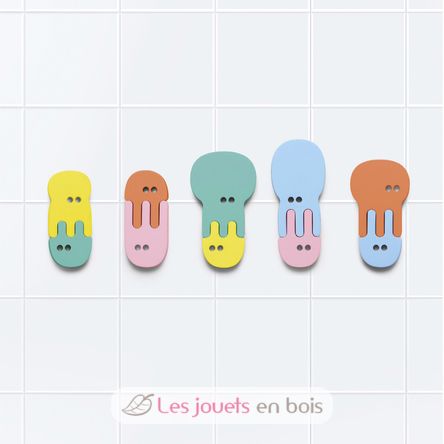 Puzzle de baño - Medusa QU-171003 Quut 3