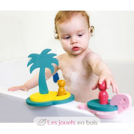 Puzzle de baño en 3D La isla del tesoro QU-171942 Quut 4