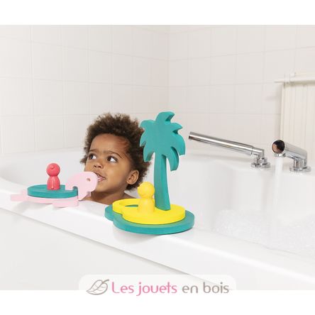 Puzzle de baño en 3D La isla del tesoro QU-171942 Quut 7