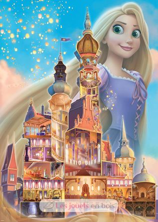 Puzzle Raiponce Disney Castles 1000 piezas RAV-17336 Ravensburger 2