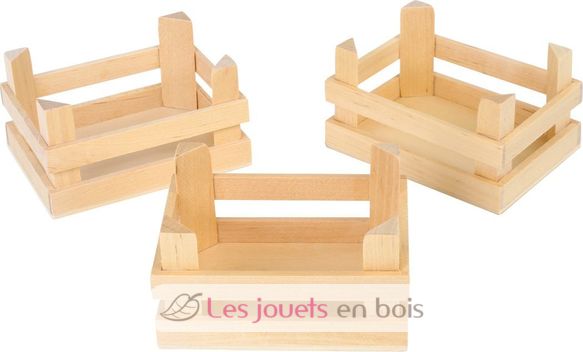 Juego de 3 cajitas de madera LE-1808 Small foot company 1